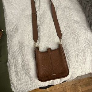 REBECCA MINKOFF - BROWN CROSS HODY BAG